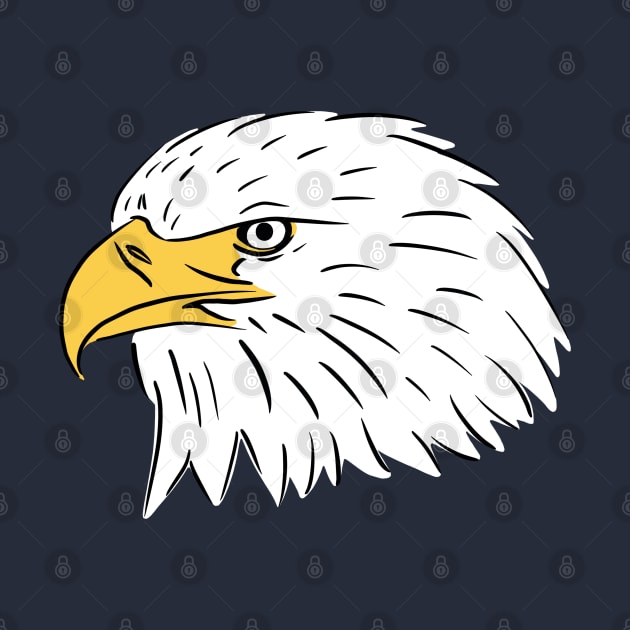 Bald Eagle Sketch by GeoCreate