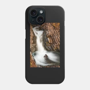 Volcano Clock Falls Phone Case