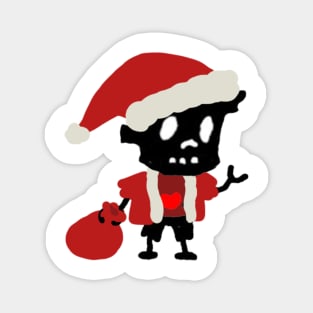 zombie santa Magnet