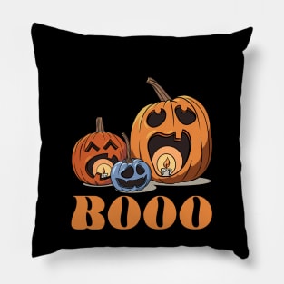 Booo Pumpkins Pillow