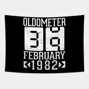 Happy Birthday To Me You Papa Daddy Mom Uncle Brother Son Oldometer 39 Years Born In February 1982 Tapestry