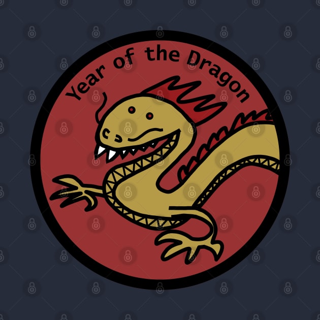 Year of the Dragon Portrait by ellenhenryart