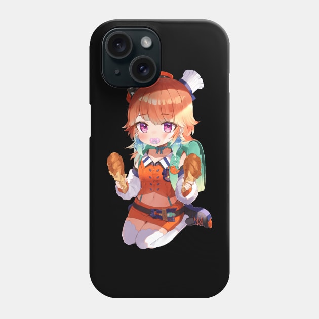 Takanashi Kiara Hololive Phone Case by Soonymarwick