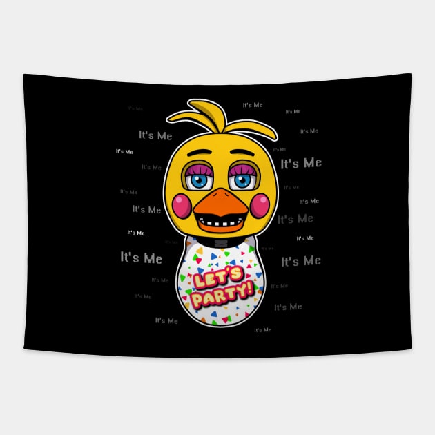 Five Nights at Freddy's - Toy Chica - It's Me Tapestry by Kaiserin