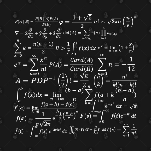 maths equation and formulas by NoetherSym