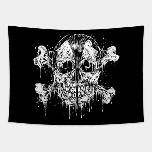 SKULL OF MISFITS Tapestry