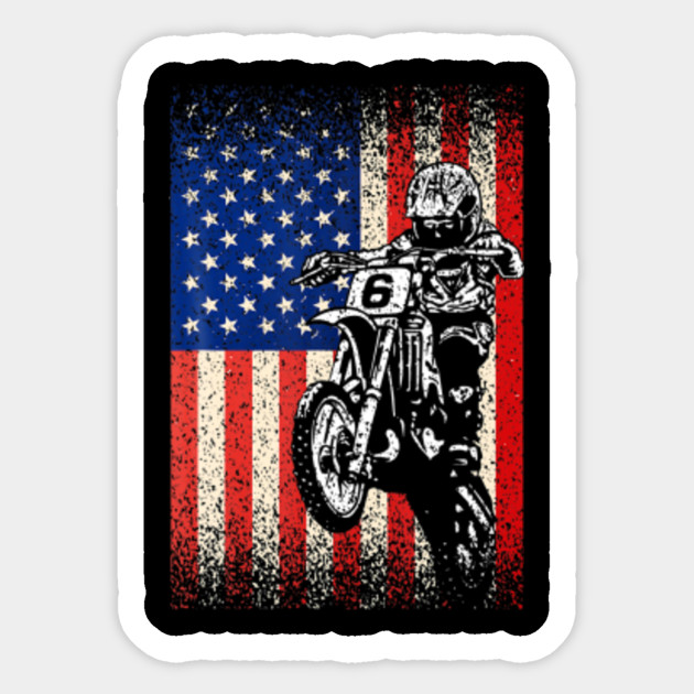 american flag motocross gear