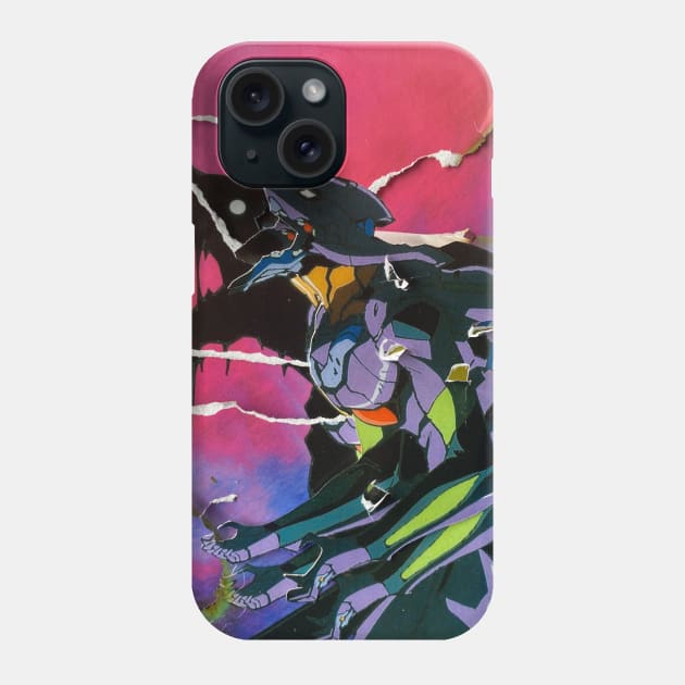 Neon Genesis Phone Case by stellarcollages