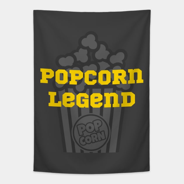 Popcorn Legend Tapestry by Emma Lorraine Aspen