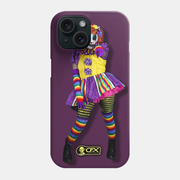 CFX TesaZombie Clown Phone Case by CFXMasks