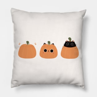 Cat in a pumpkin Pillow