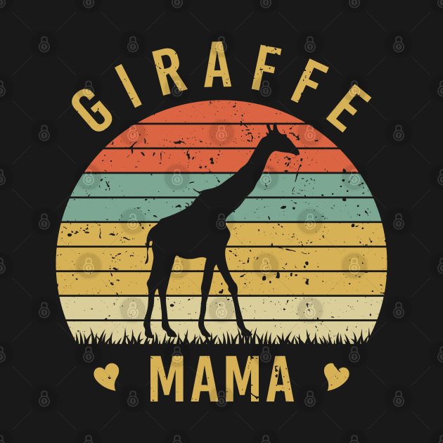 Cute Giraffe Mama for Mothers Gift Idea by BarrelLive