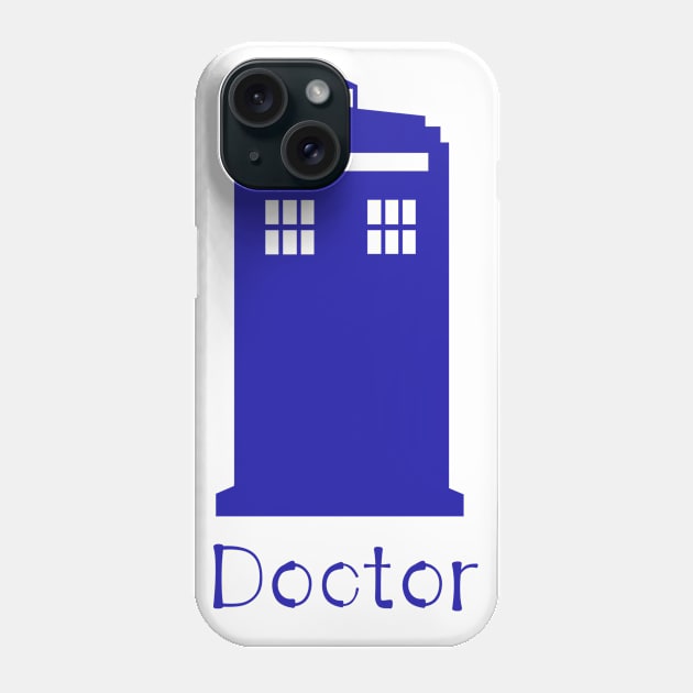 Police Box - Doctor Phone Case by Thedustyphoenix