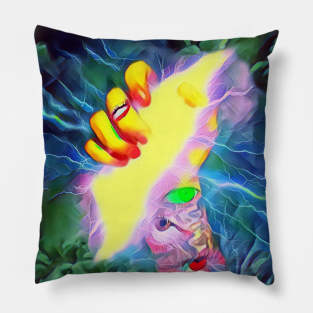 Hand Of Power #4 Pillow