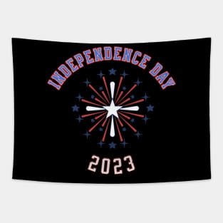 Explosive Celebration: Independence Day 2023 Tapestry