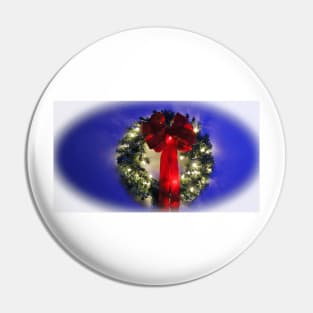 Festive Wreath Pin