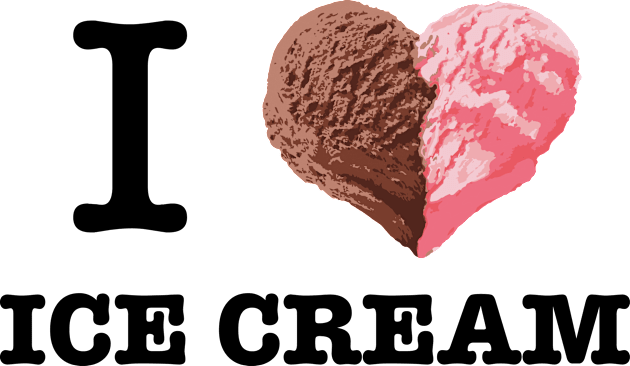 I Love Ice Cream - Icecream Kids T-Shirt by fromherotozero