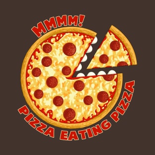 Pizza Eating Pizza T-Shirt