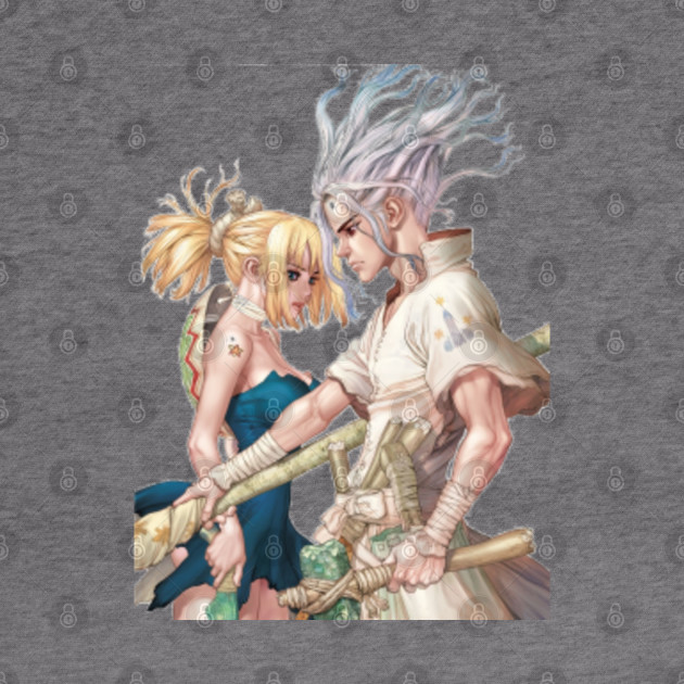 Get Wallpaper Senku And Ruri Dr Stone Hoodie Teepublic Desktop Wallpaper