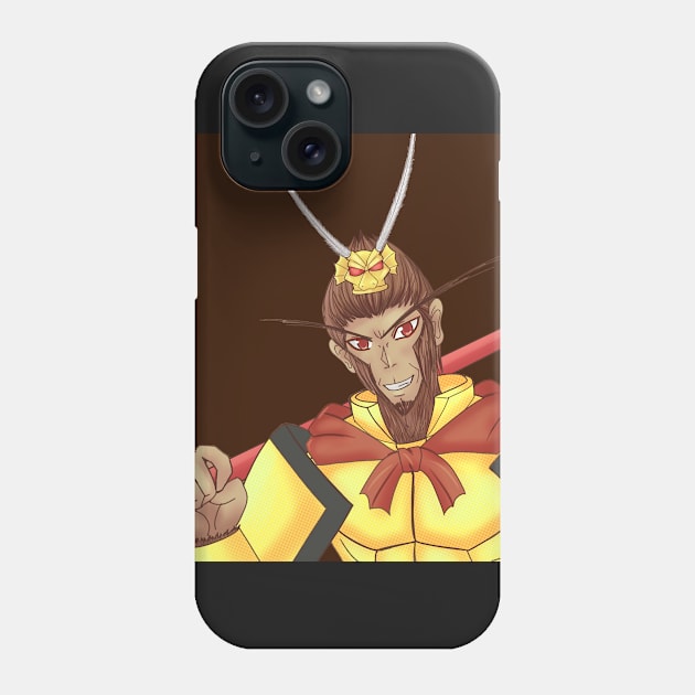 Monkey King Son Goku Full Armor Phone Case by heinlein