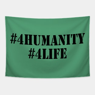 For Humanity For Life Tapestry