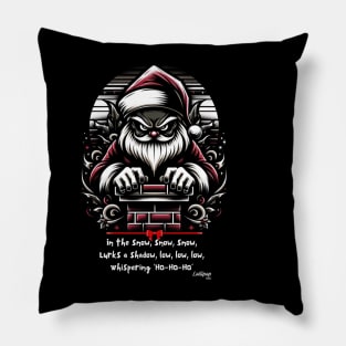 Twilight Santa Chimney Trespass - A Xmas December Claus Pillow