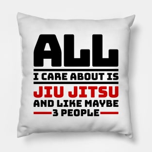 All I care about is jiu jitsu and like maybe 3 people Pillow