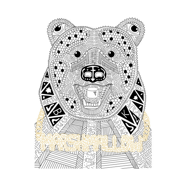 Gangsta Bear - Hip Hop - T-Shirt | TeePublic