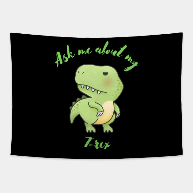 My T-rex Tapestry by GMAT