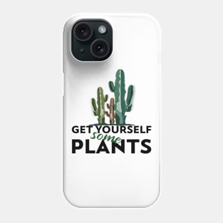 Plants Leaf Garden Cactus Design Phone Case