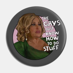 Jennifer Coolidge the gay just know how to do stuff Pin