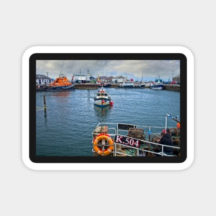 Kirkwall Harbour, Orkney Islands Magnet