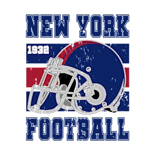 New York Retro Football T-Shirt