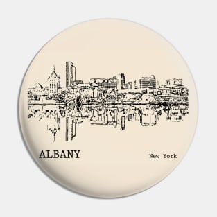 Albany New York Pin