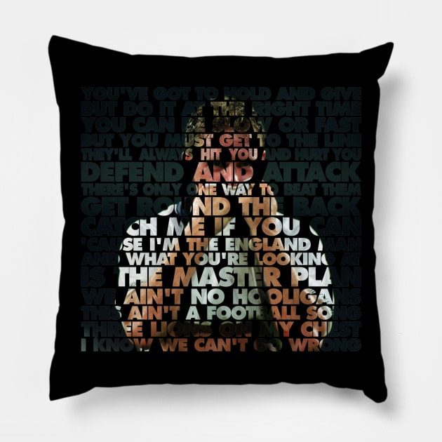 Gazza in Motion Pillow by everyplatewebreak