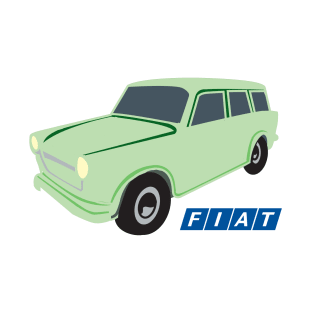 Vintage Fiat Station Wagon T-Shirt