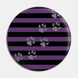 Pawprints Pin