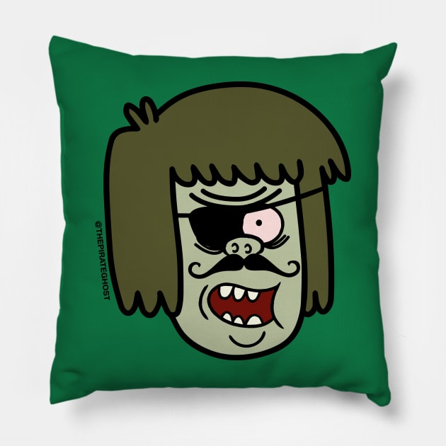 Mitch Sorrenstein Pillow by The PirateGhost