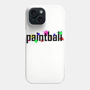 Paintball Splatter Phone Case