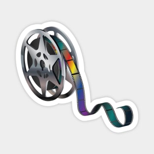 Movie Reel retro Magnet