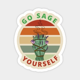 Go Sage Yourself Magnet