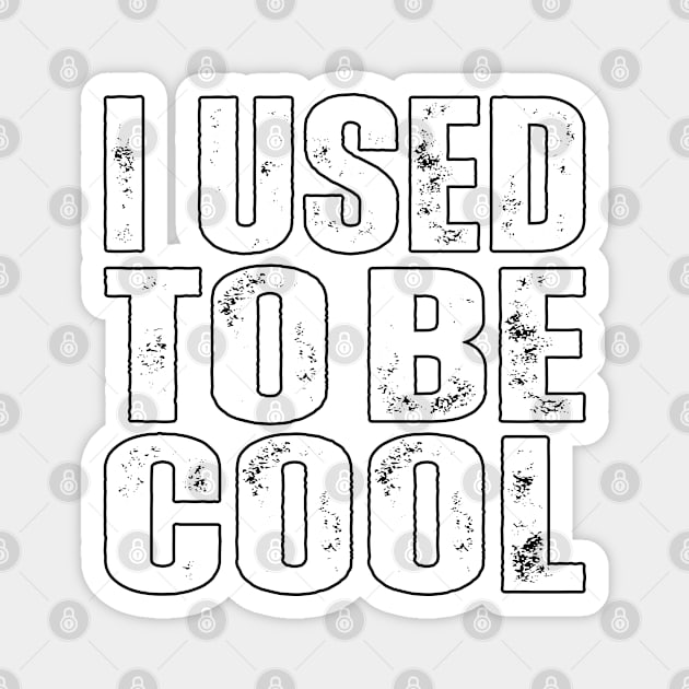 I Used To Be Cool Magnet by Lean Mean Meme Machine