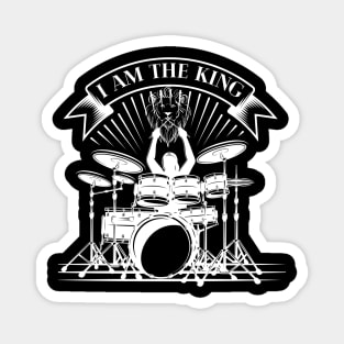 I am the drums king of drum Magnet