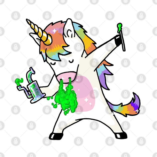 Dabbing Unicorn Dabbing by jonah block