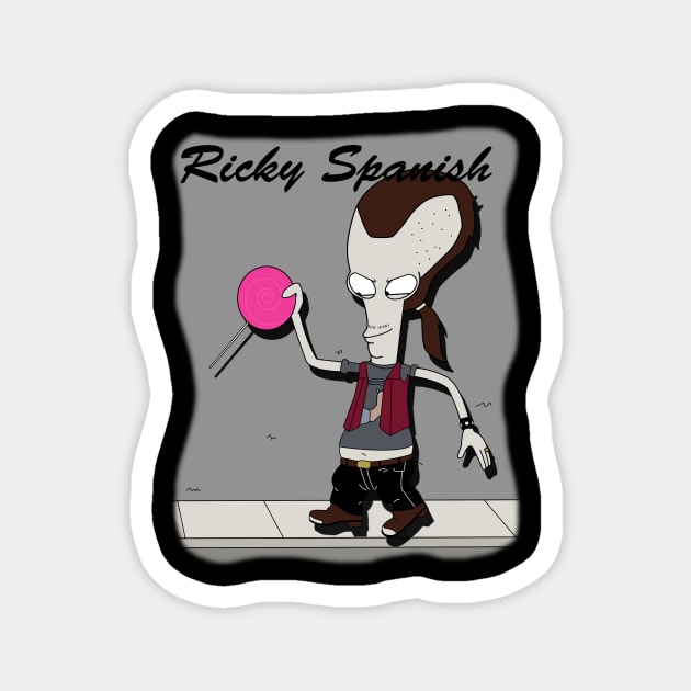 Ricky Spanish Magnet by Galumpafoot