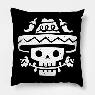 Mexican Skull Pillow