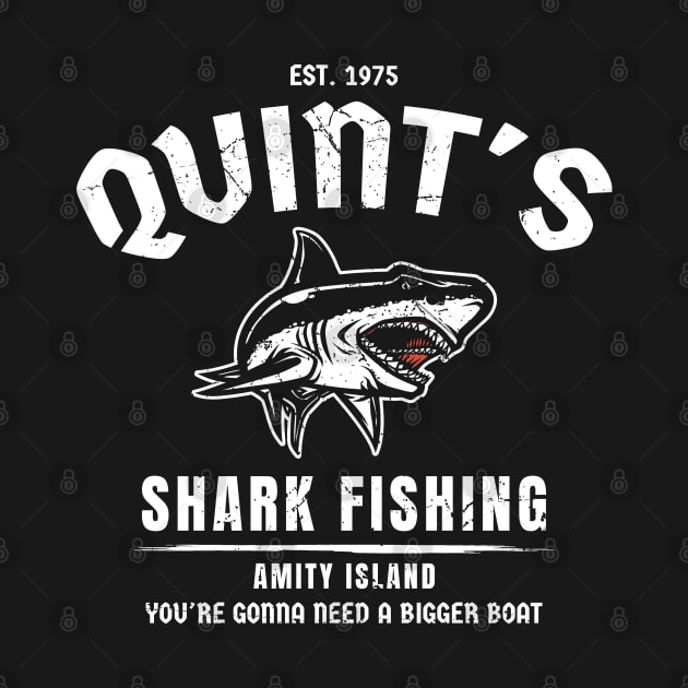 Quint's Shark Fishing - Amity Island 1975 by FFAFFF
