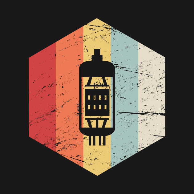 Retro Vintage Vacuum Tube | Synth And Guitar Icon by MeatMan