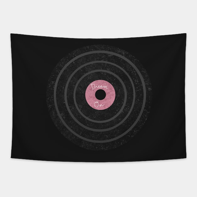 Dream On Vinyl Record Tapestry by quirkyandkind