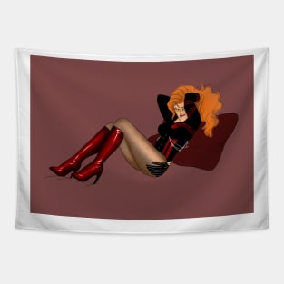 naughty angel Tapestry